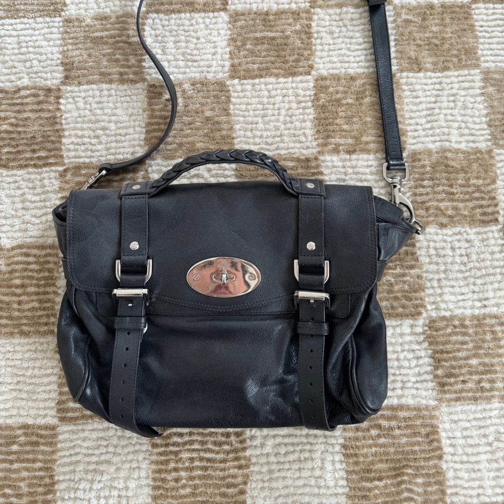 Mulberry crossbody satchel